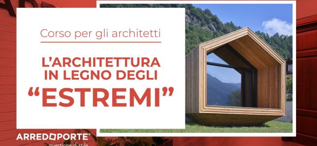 Architettura in legno degli estremi a cura di Arch Davide Maria Giachino - 4 novembre 2021 - Arredoporte, Orbassano